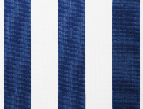 Toile de Rechange en Polyester Rayures Bleues et Blanches - 3m x 2,5m